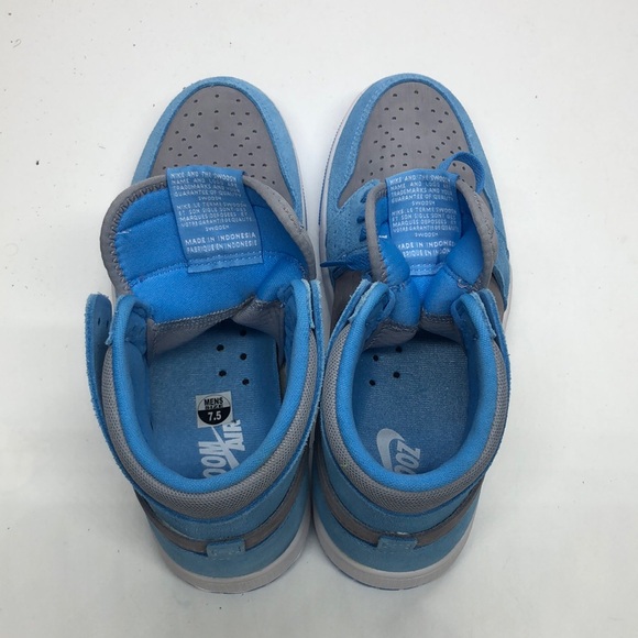 Mens Nike Air Jordan 1 CMFT 2 Blue/Grey DV1307-014 USED Light Mark inside Sz 7.5 - Picture 5 of 13